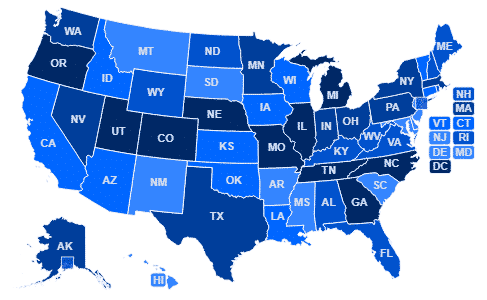 which states are most likely to search for a sex swing