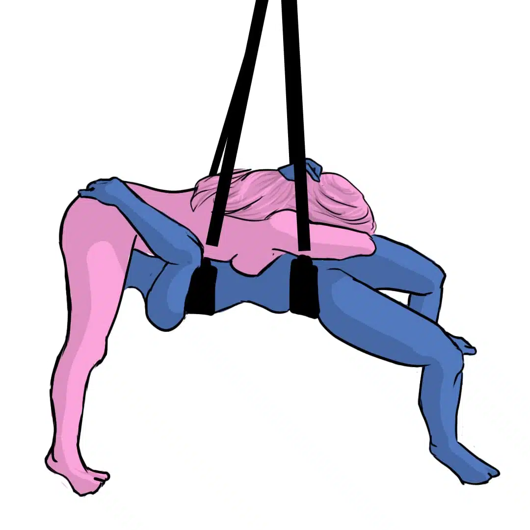 The Flying 69 Position for Sex Swings - SexSwing.com